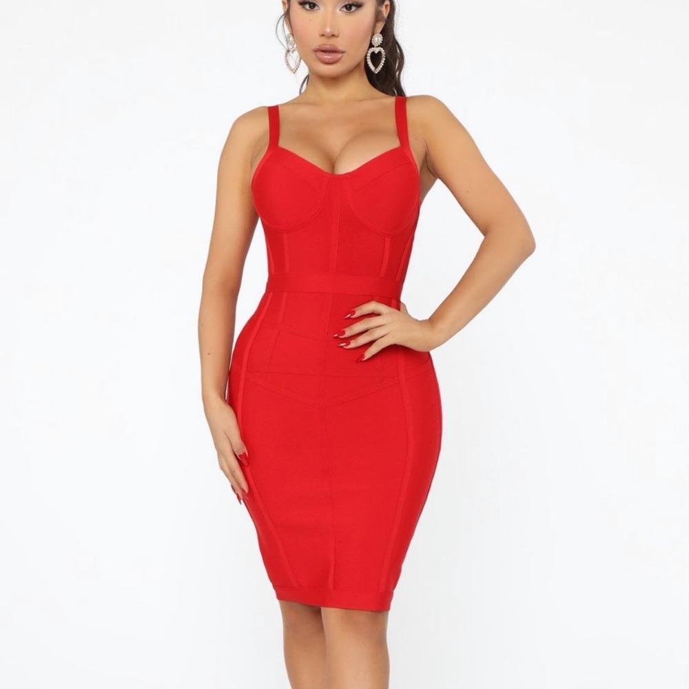 Fashion nova bandage dress